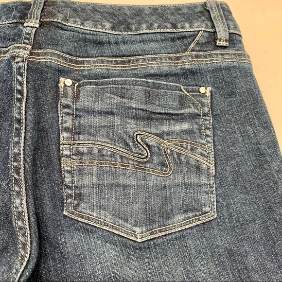White House Black Market Jeans Adult 10R Blue Pockets Boot Leg Women’s - Picture 5 of 13